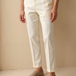 Smart Luxury Chino Ankle Pants - Regular Fit for Effortless Style Homme8 