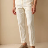 Smart Luxury Chino Ankle Pants - Regular Fit for Effortless Style Homme8 