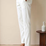 Smart Luxury Chino Ankle Pants - Regular Fit for Effortless Style Homme8 