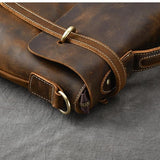 Stylish Brown Leather Handbag YPRES - Durable & Chic Design Homme8 luxury handbag