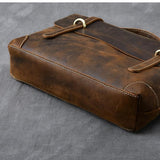 Stylish Brown Leather Handbag YPRES - Durable & Chic Design Homme8 luxury handbag