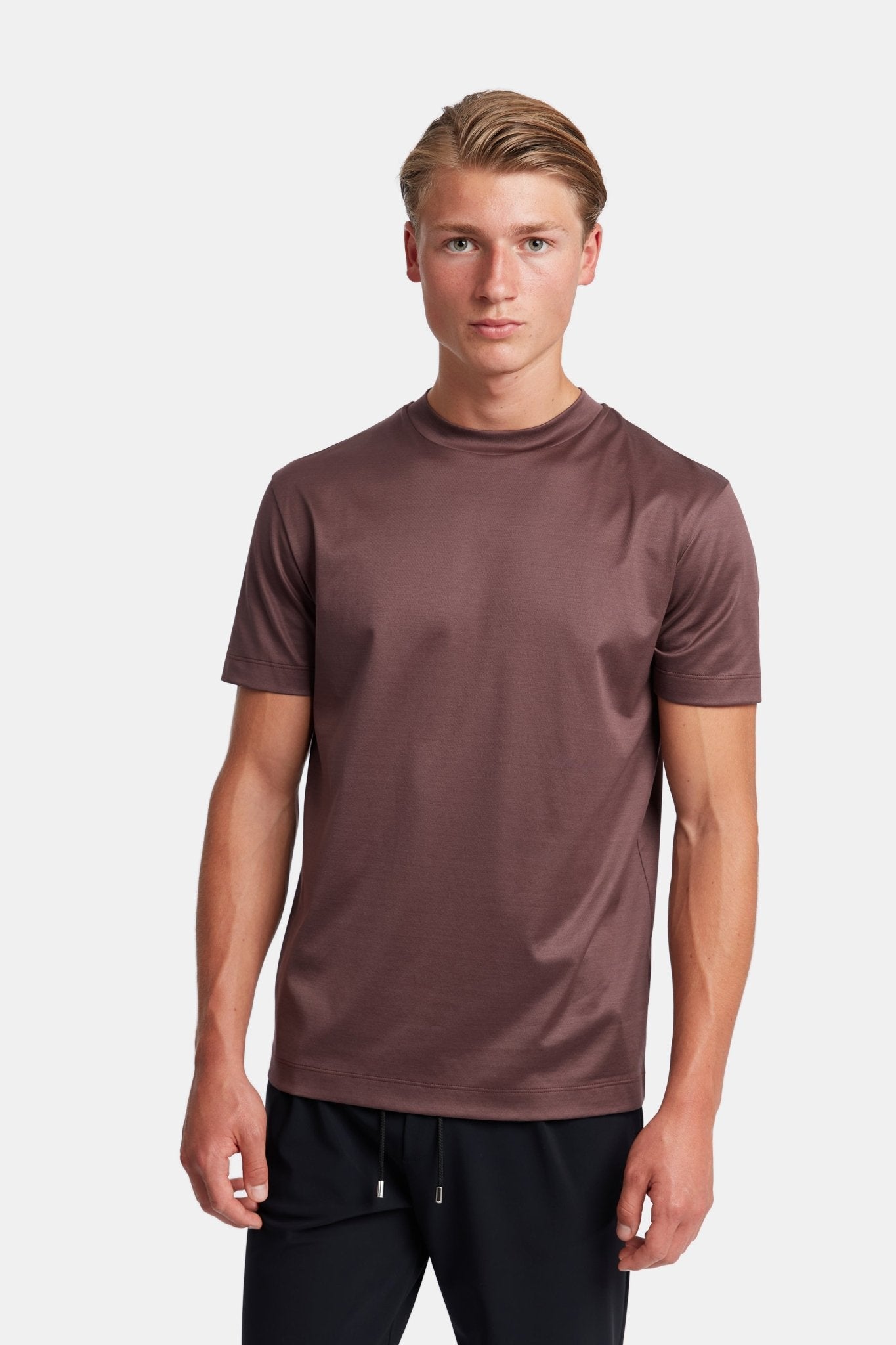 Stylish Copper Brown T-Shirt - Premium Comfort & Versatile Fit Homme8 T-shirt