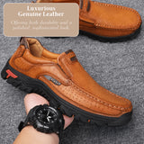 Stylish Men's Loafers with Elegant Stitching - Carl Collection