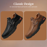 Stylish Men's Loafers with Elegant Stitching - Carl Collection