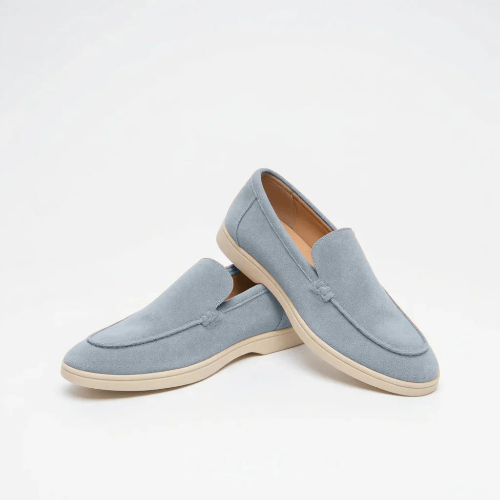 Suede Minimal Loafers Homme8 