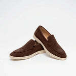 Suede Minimal Loafers Homme8 