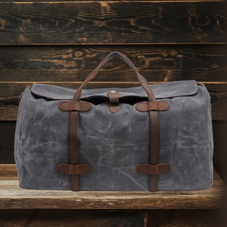YOSEMITE Gym Duffle Bag - Durable, Stylish & Spacious for All Gear Homme8 waxed canvas duffle bag