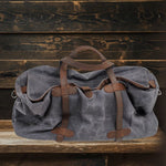 YOSEMITE Gym Duffle Bag - Durable, Stylish & Spacious for All Gear Homme8 waxed canvas duffle bag