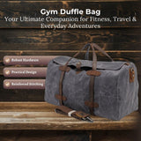 YOSEMITE Gym Duffle Bag - Durable, Stylish & Spacious for All Gear